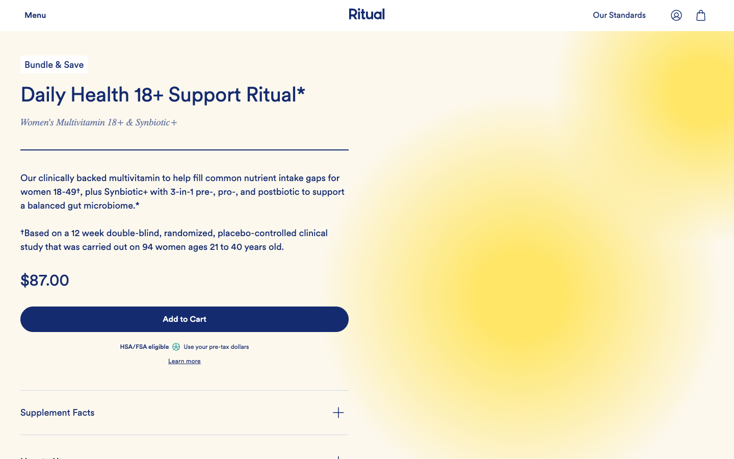 Ritual above-the-fold